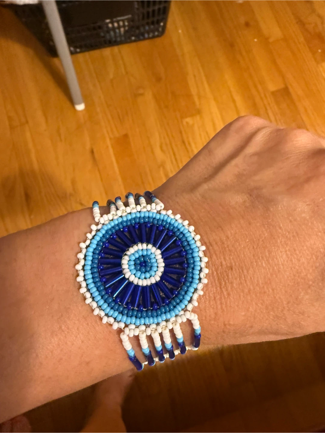 Beaded Evil Eye Bracelet - photo 4