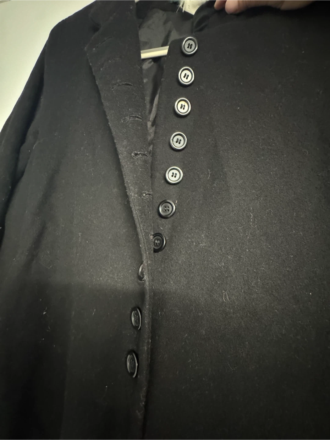 Harve Benard Black Coat Size 8 - photo 2