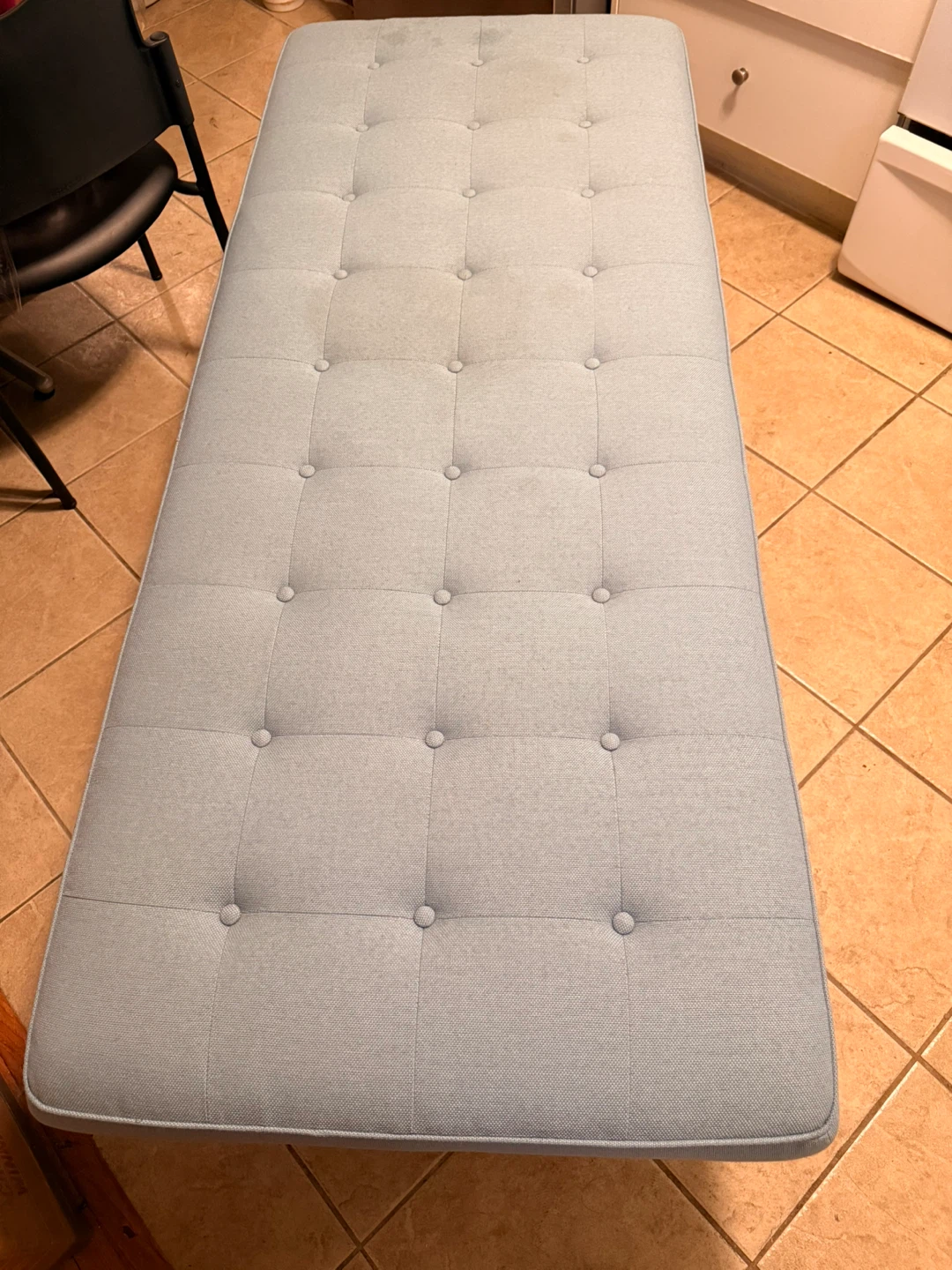 EQ3 Bank Wide Bench 74" - Panama Light Blue - photo 2