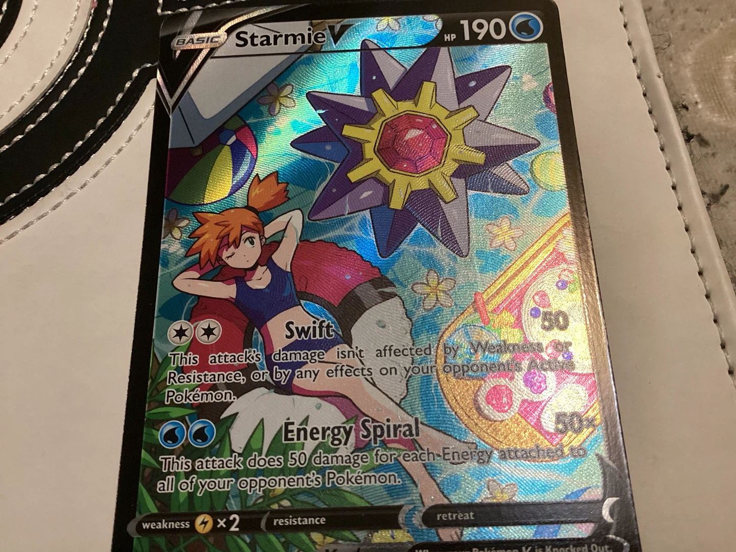 Starmie V Trainer Gallery TG13/TG30 Pokemon Card