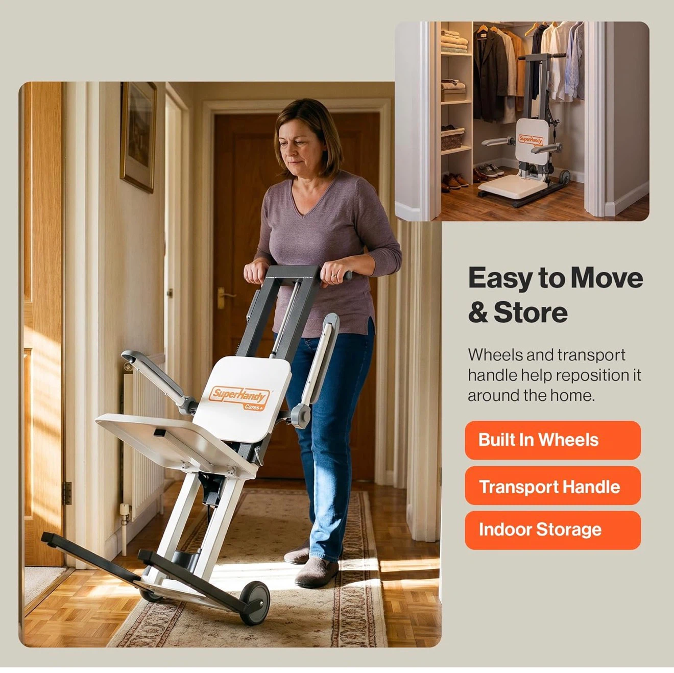 SuperHandy Cares+ Floor Lift (BRAND NEW SEALED BOX) - photo 5