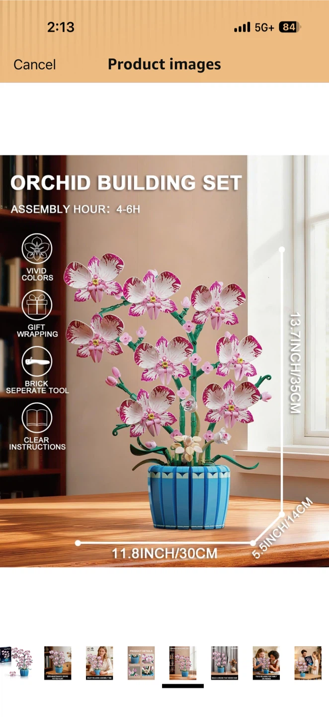 TYCOLE Orchid Potted Flower Building Set - photo 3