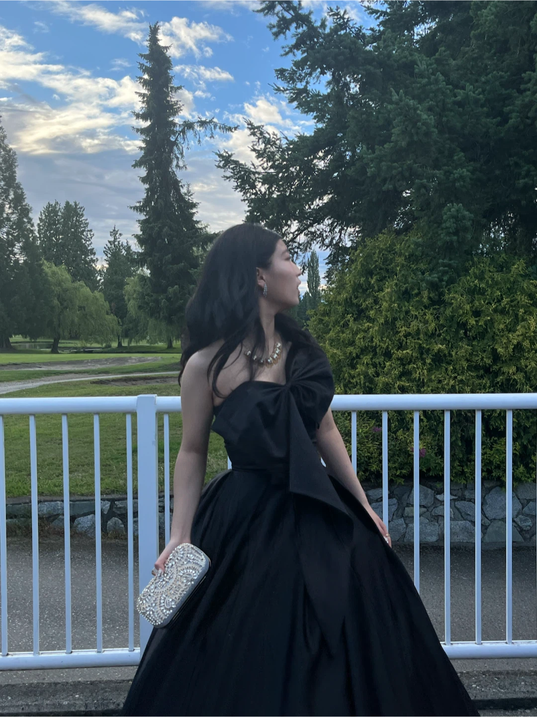 Black prom dress