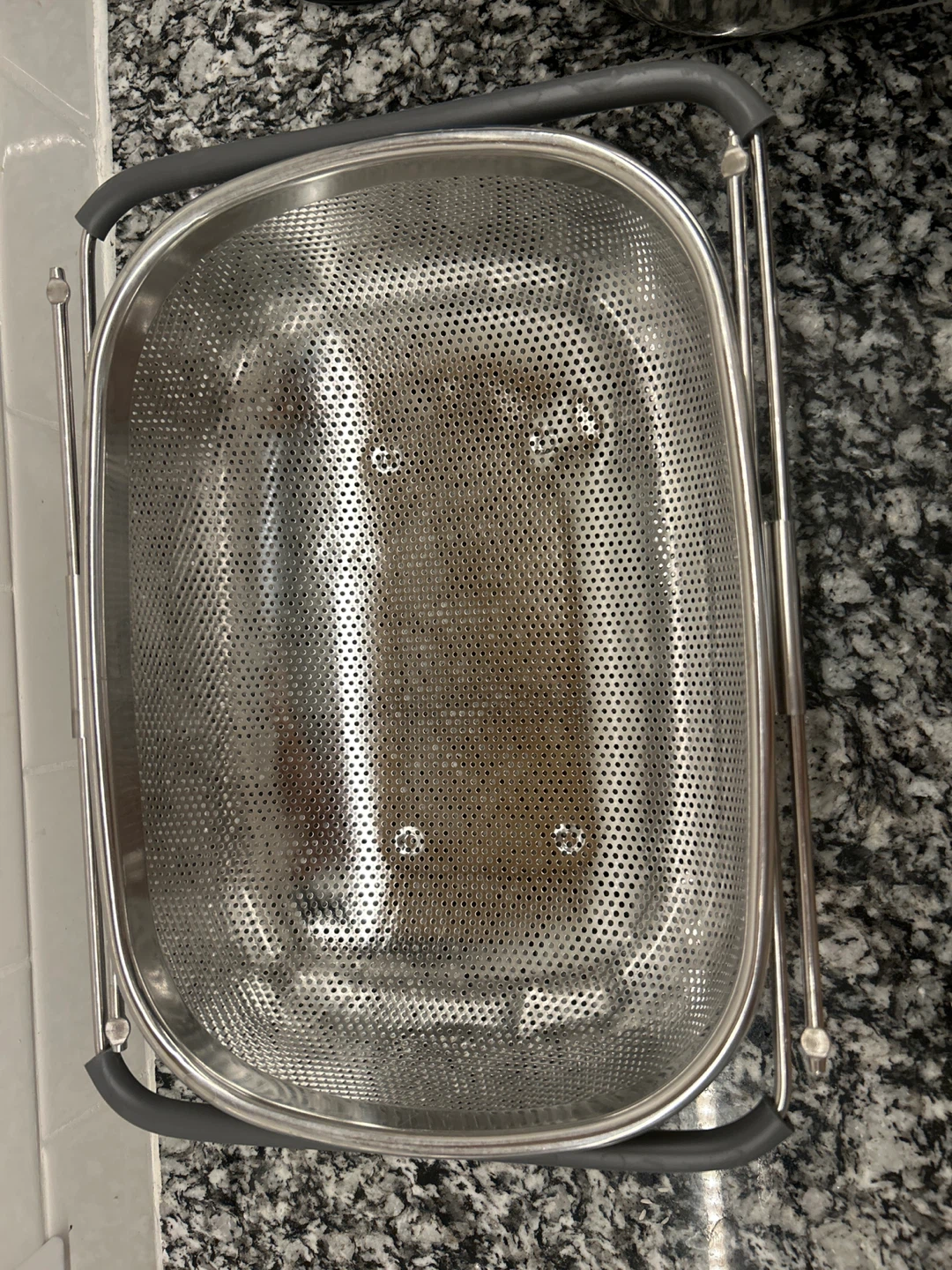 Adjustable Stainless Steel Kitchen Colander - photo 5
