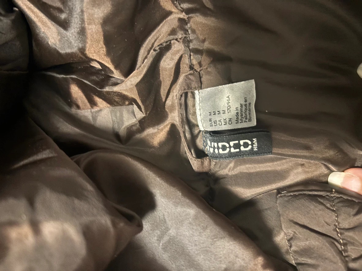 H&M Divided Brown Puffer Jacket - photo 2