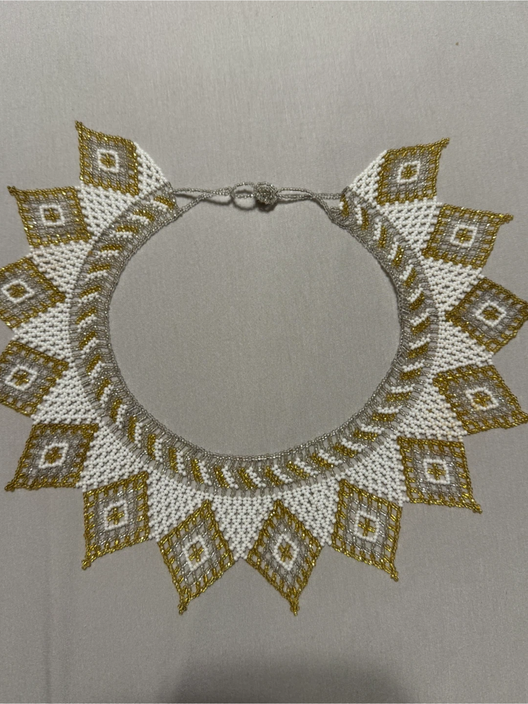 Beaded Statement Necklace