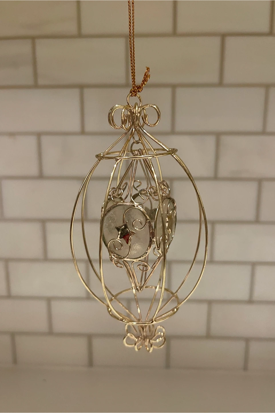 Set of 4 Decorative Hanging Christmas Ornaments - photo 4