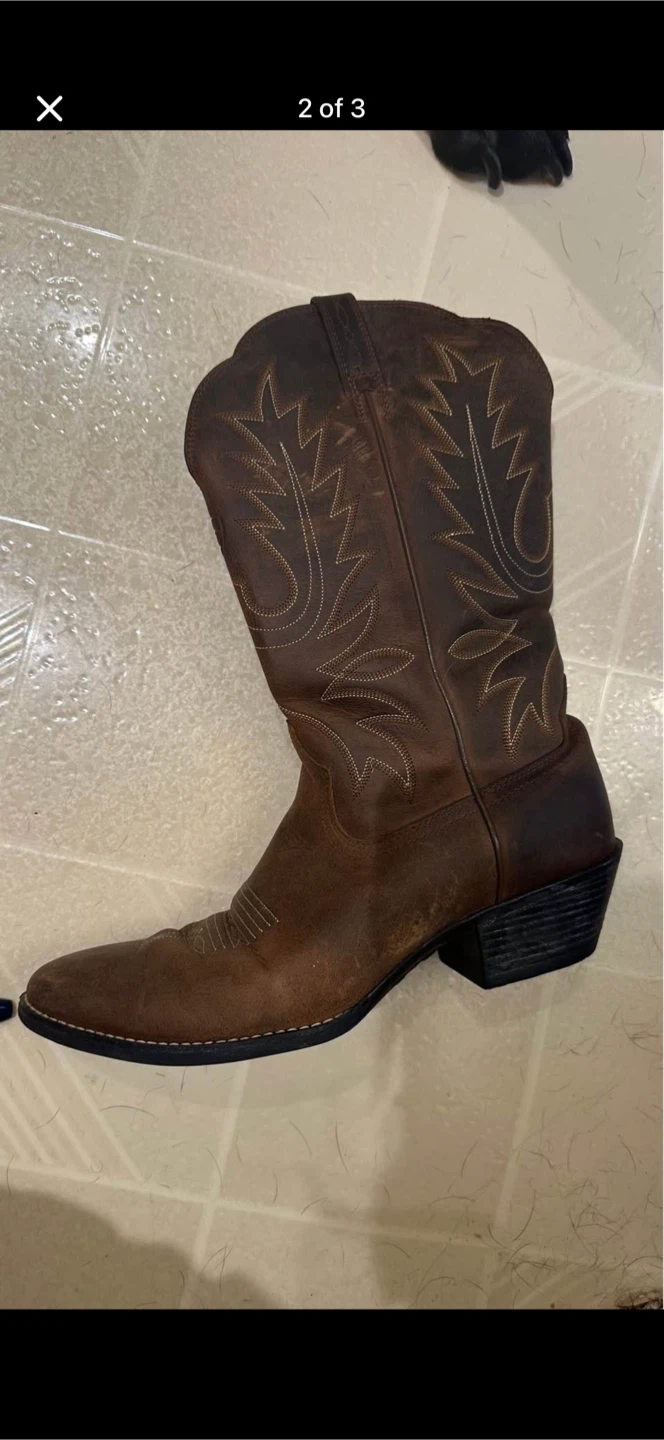 Ariat Leather Cowboy Boots - photo 2