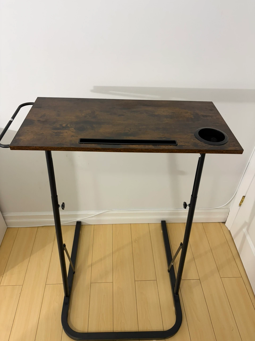 Adjustable Rolling Laptop Desk - photo 2