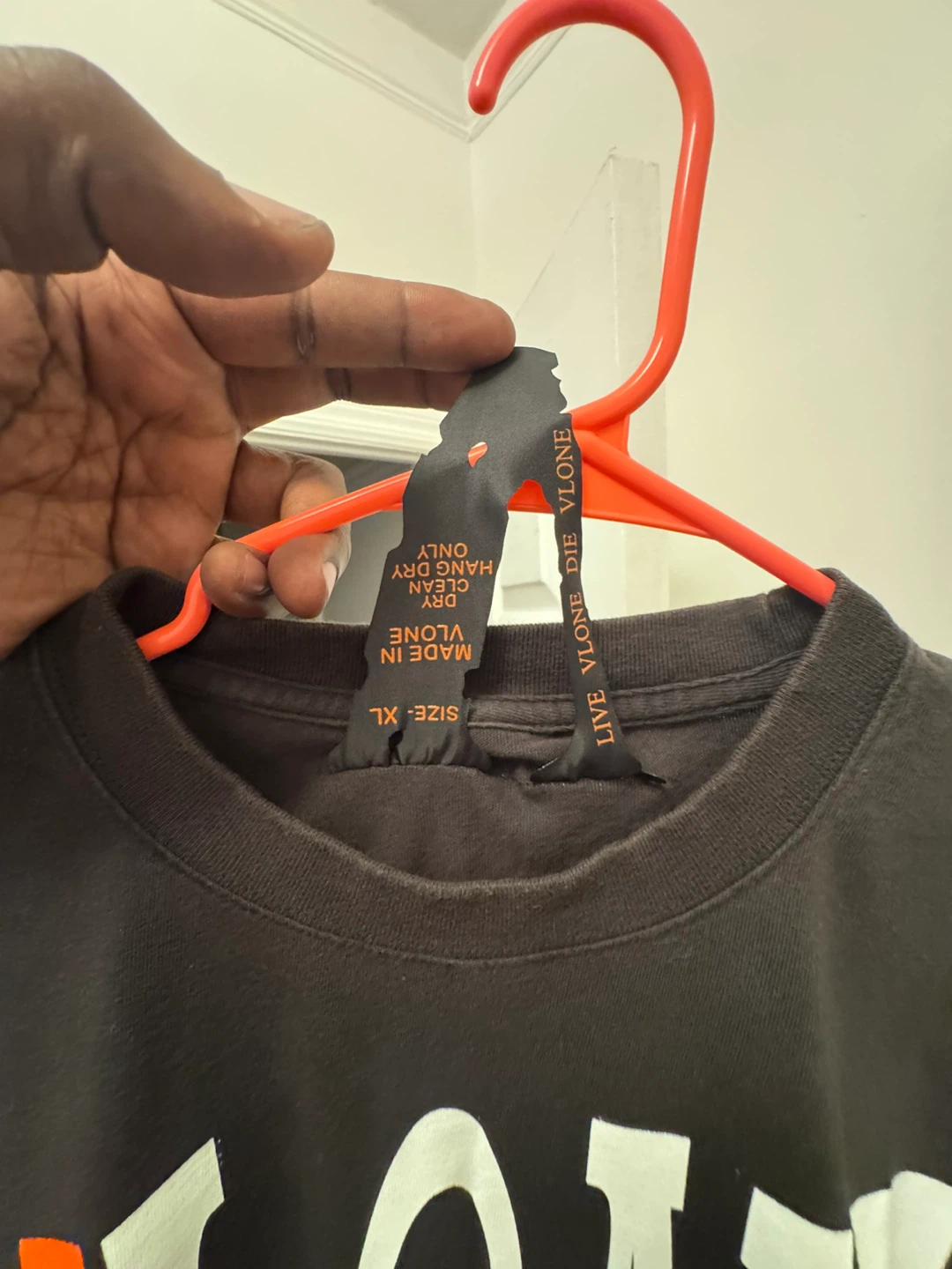 Vlone Black T-Shirt XL - photo 3