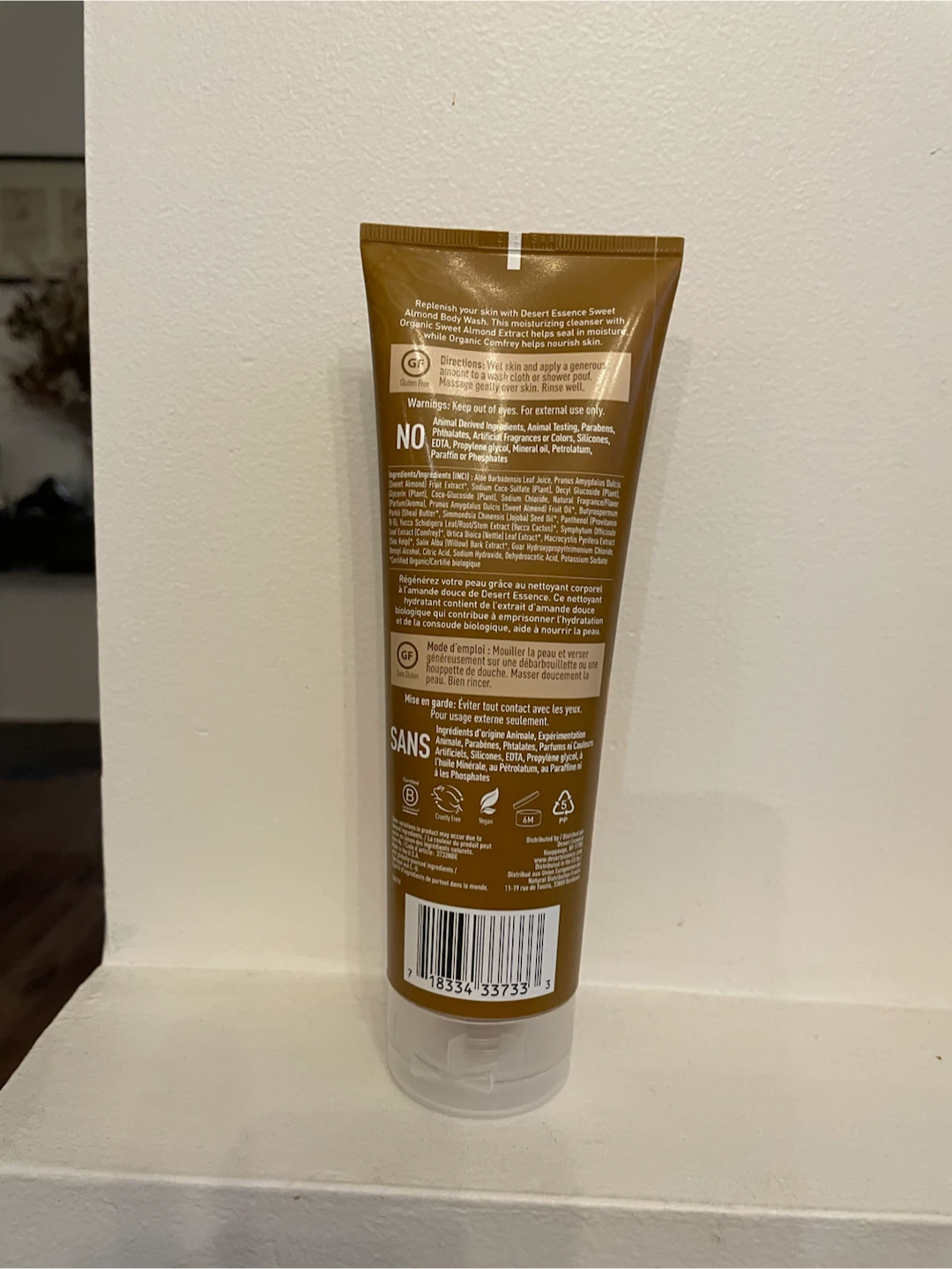 NEW Desert Essence Sweet Almond Body Wash 🏈 - photo 2
