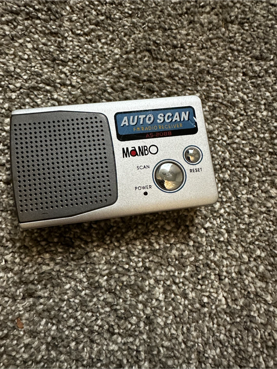 🏈 Manbo Auto Scan FM Radio Receiver AS-2088 - photo 2