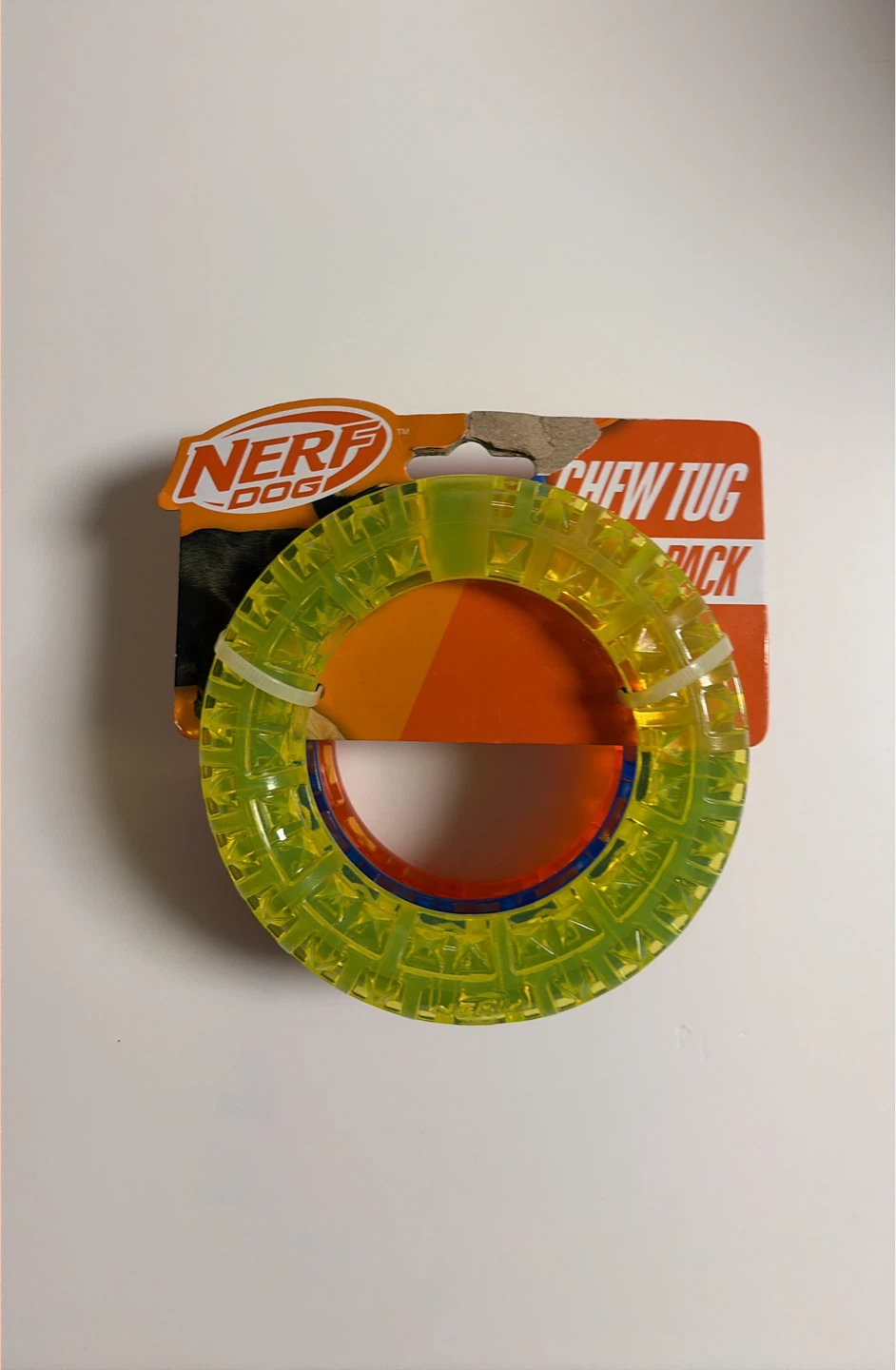 Brand New Nerf Dog Chew Tug Rings