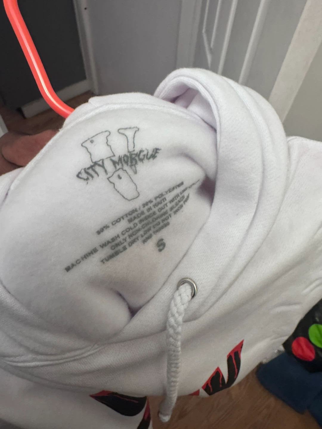 Vlone x City Morgue Hoodie White - photo 3