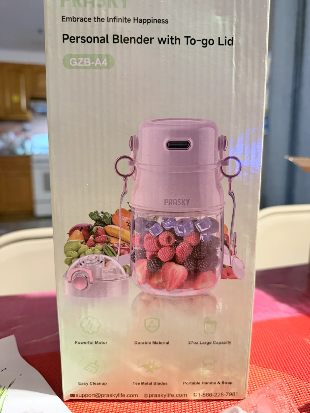 PRASKY Personal Blender GZB-A4