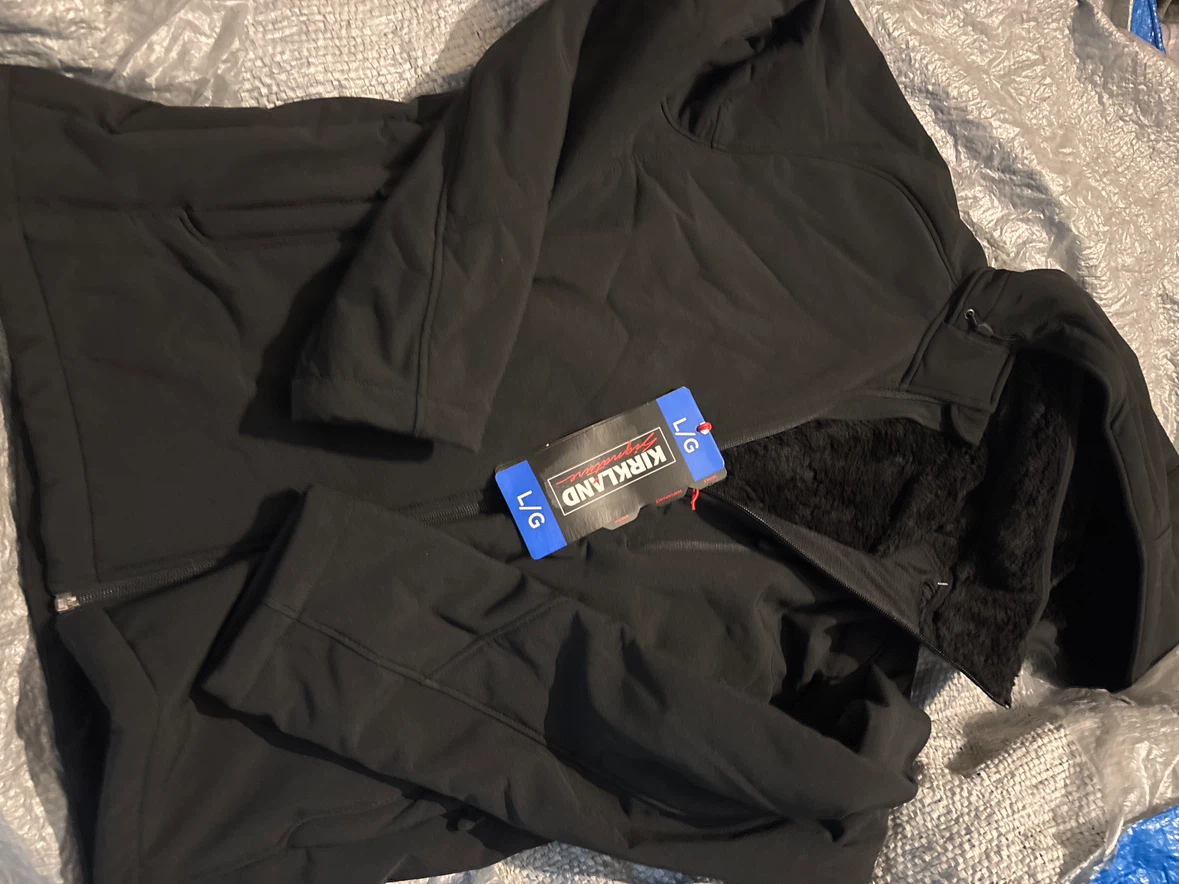 Kirkland Signature men’s Softshell Jacket - Black L