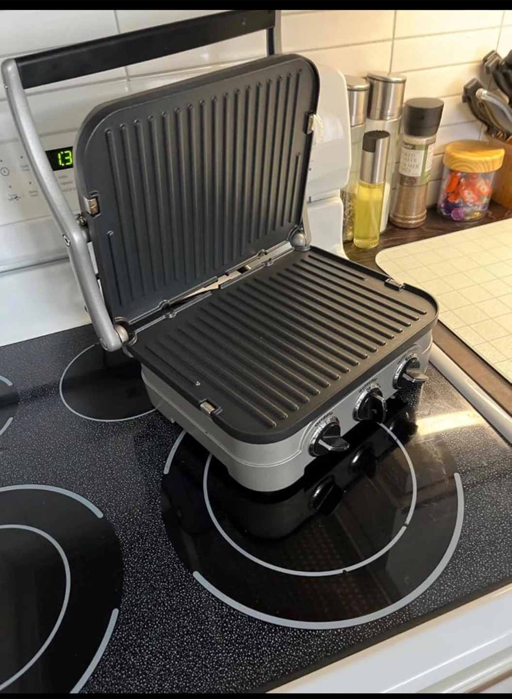 Cuisinart Panini Press and Grill, 1500W 5-in-1 Griddler