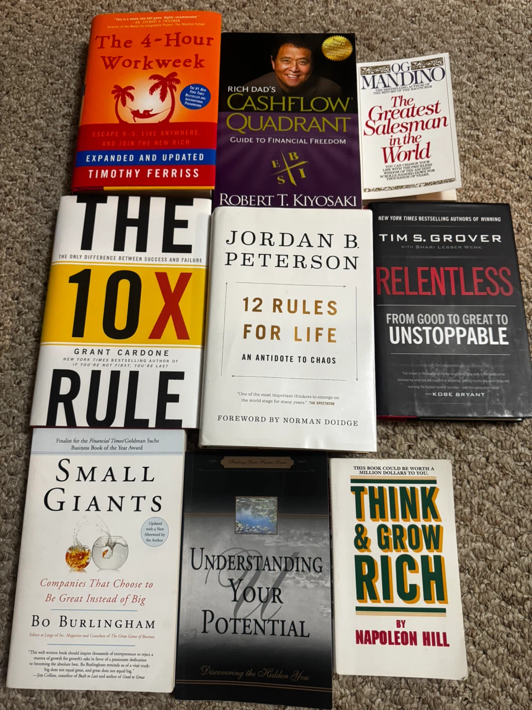 Set of 9 Classic Business & Wealth Building