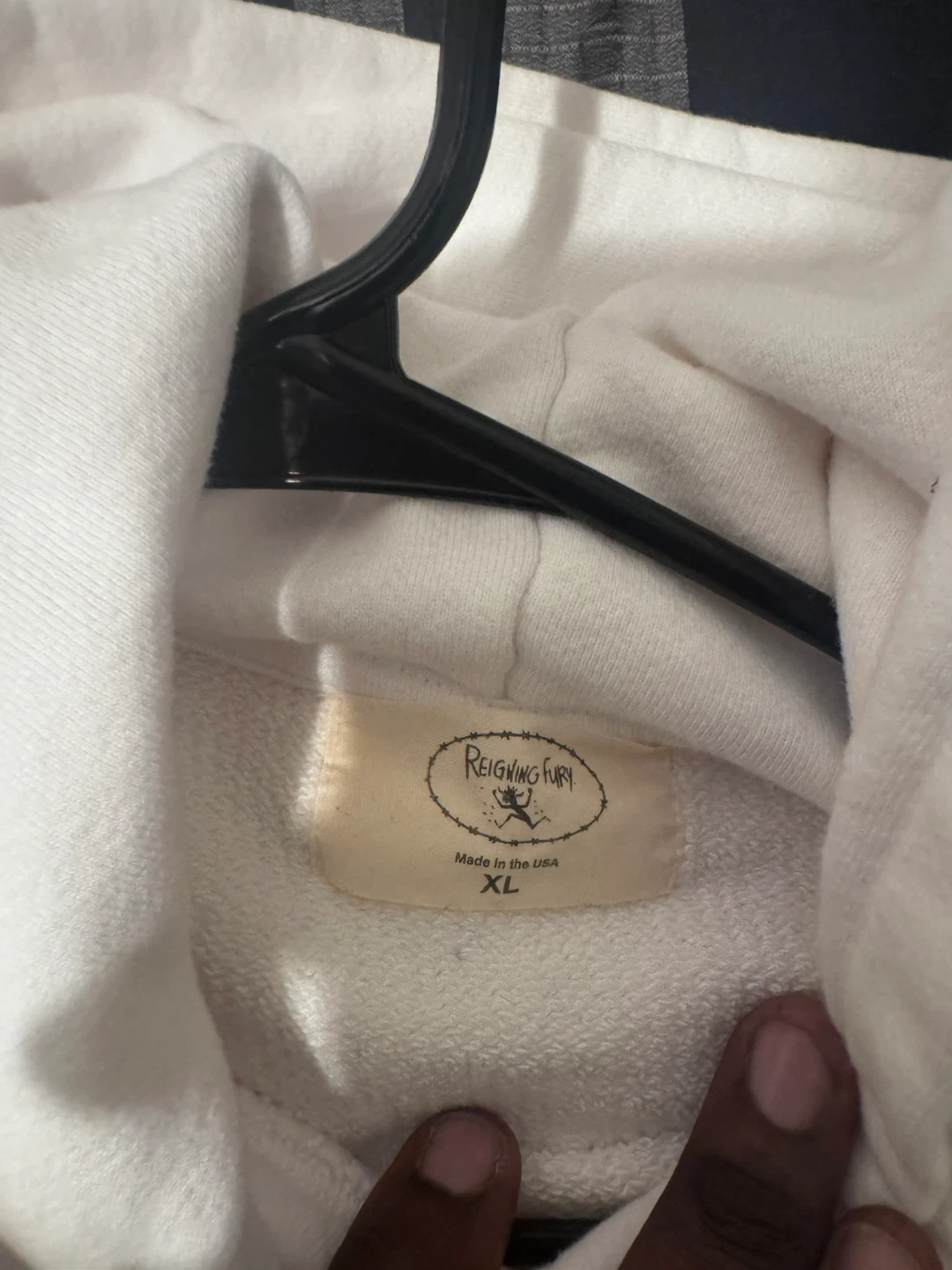 Reigning Fury White Hoodie XL - photo 3