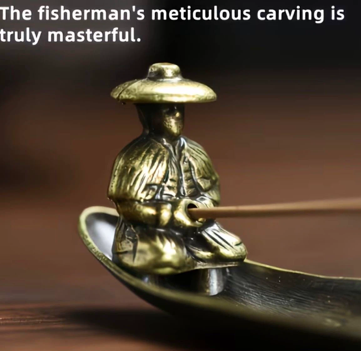 Vintage boat incense holder - photo 2