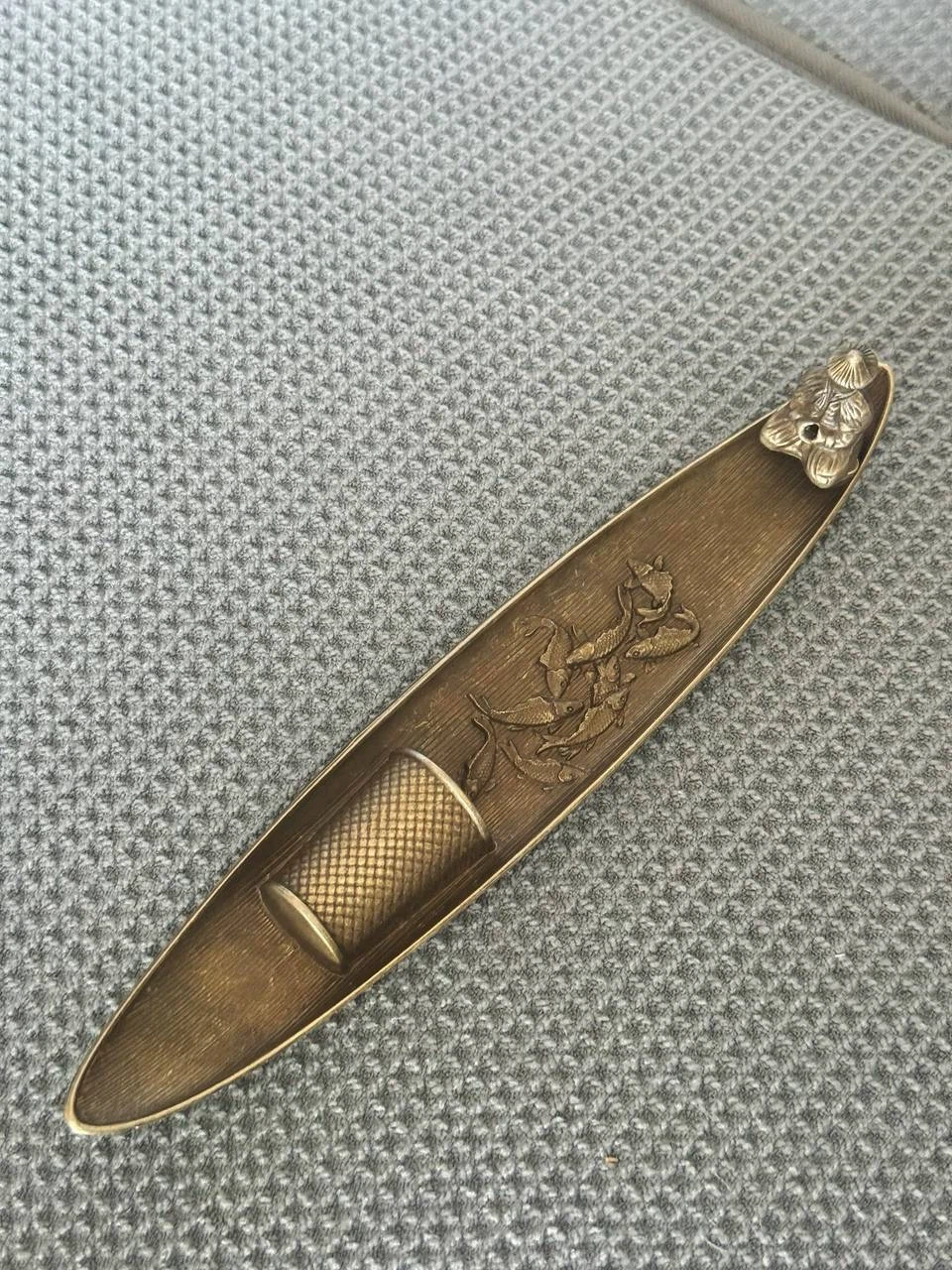 Vintage boat incense holder - photo 4