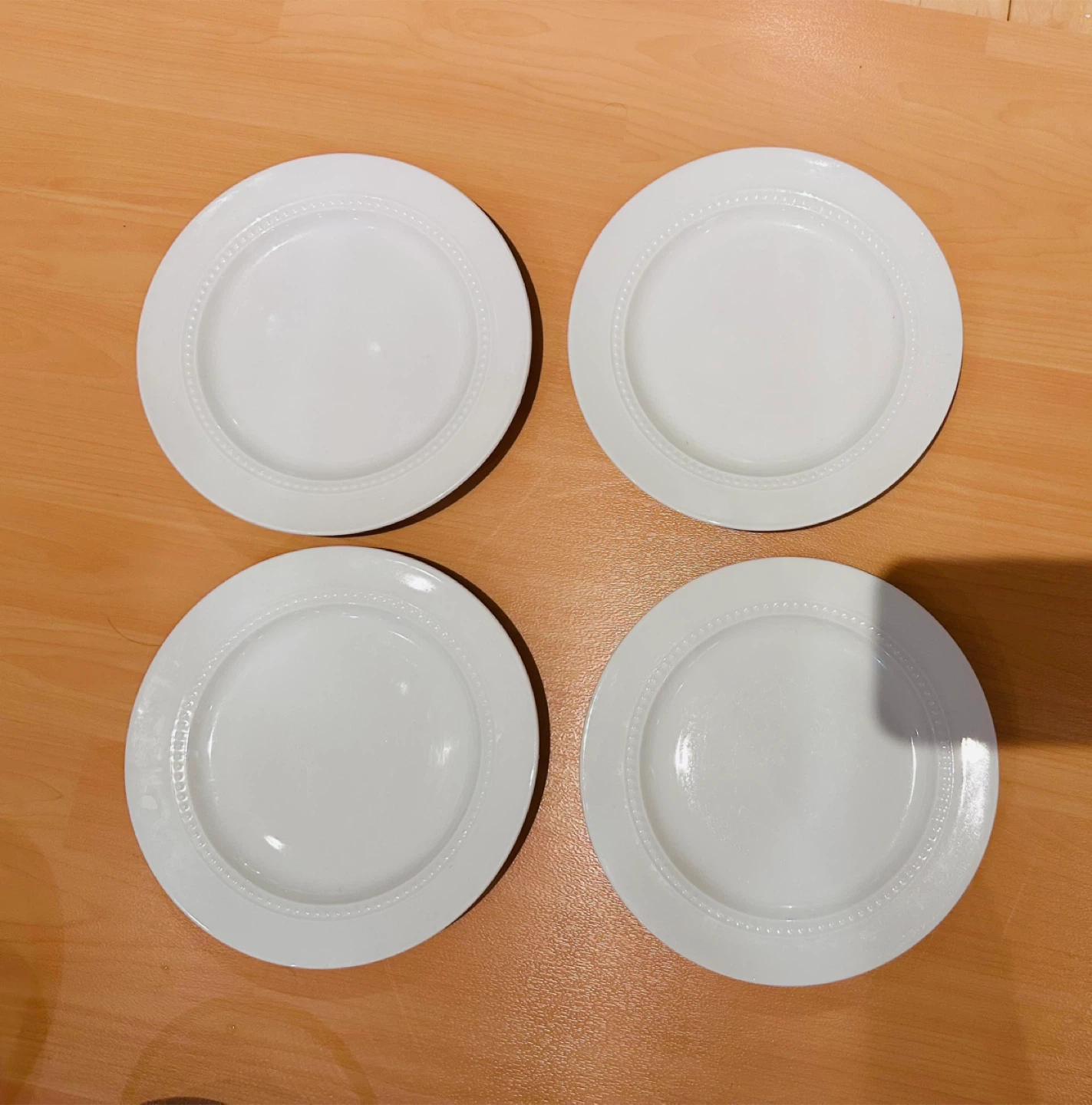 Threshold Porcelain Salad Plates x4 🏈