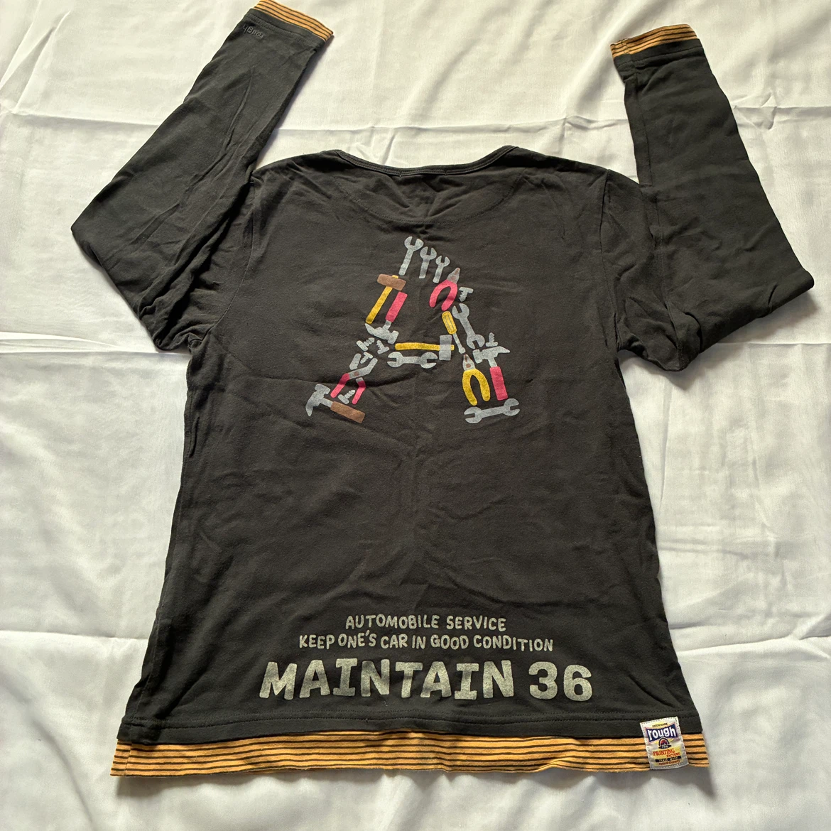 🏈 Japanese brand Long Sleeve Graphic Shirt