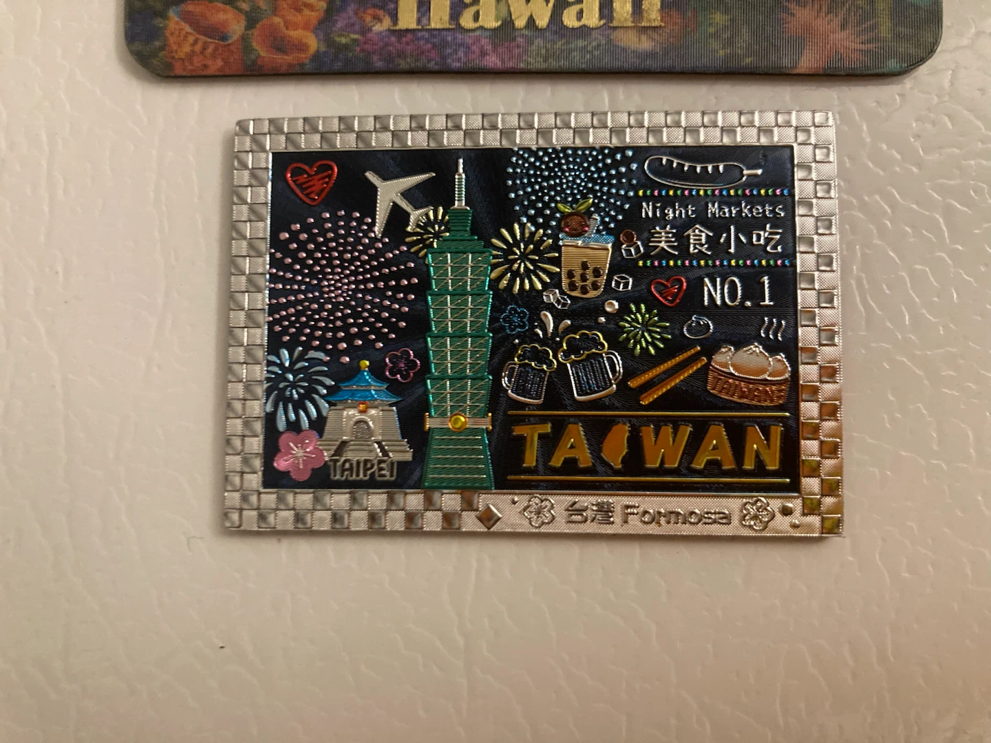 Taiwan Souvenir Refrigerator Magnet🏈