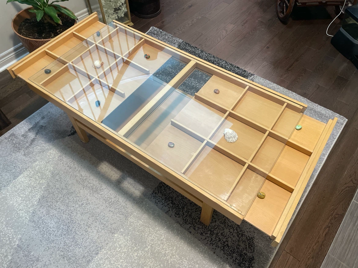 Wooden Display Coffee Table - photo 4