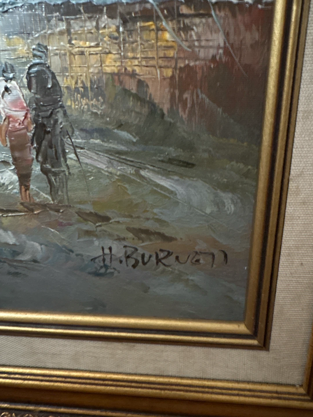 🏈 2 Original Oil Paintings - photo 3