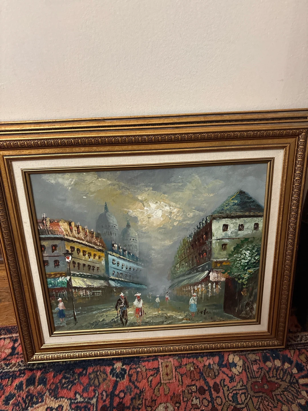 🏈 2 Original Oil Paintings - photo 4