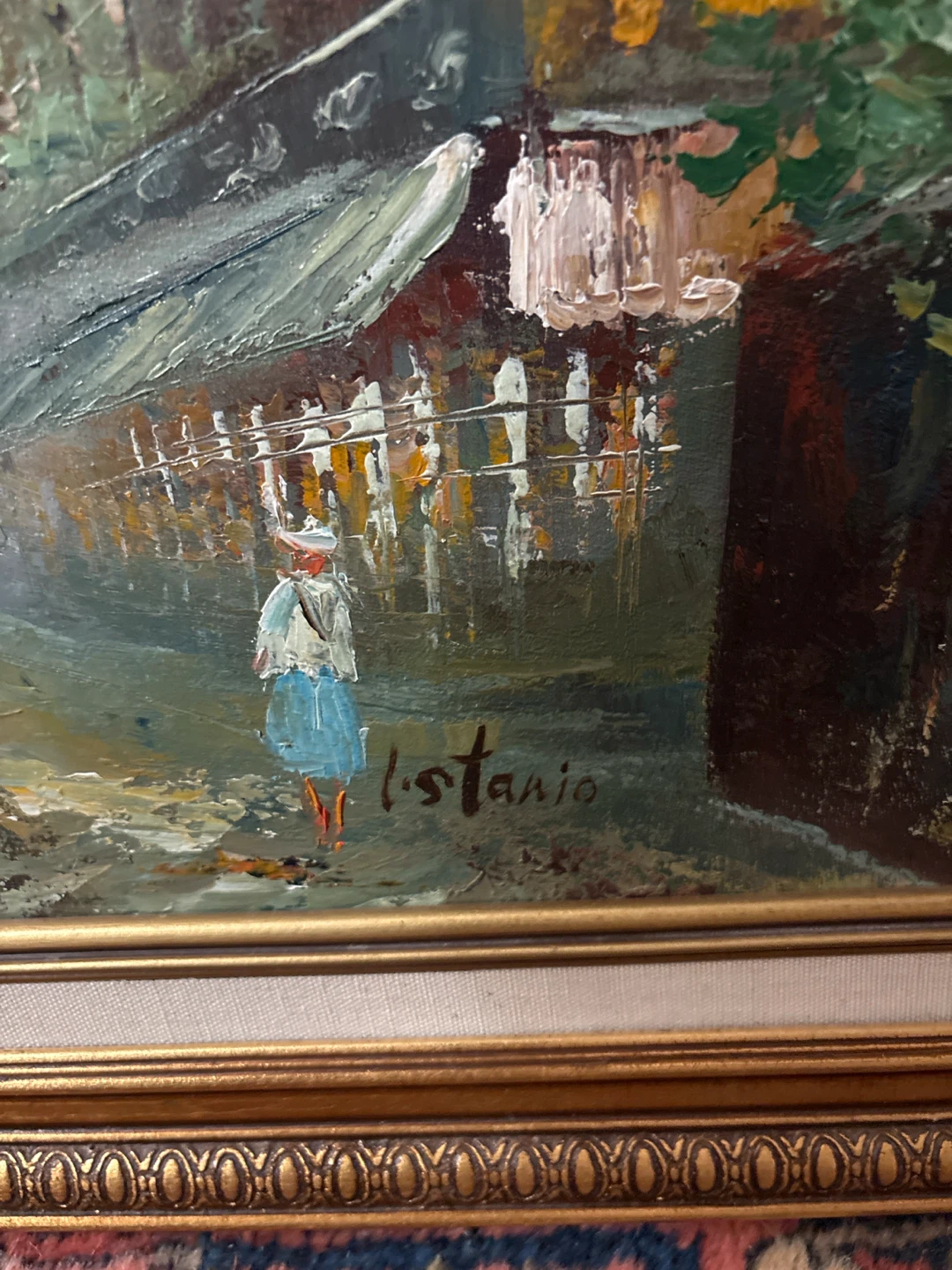 🏈 2 Original Oil Paintings - photo 5