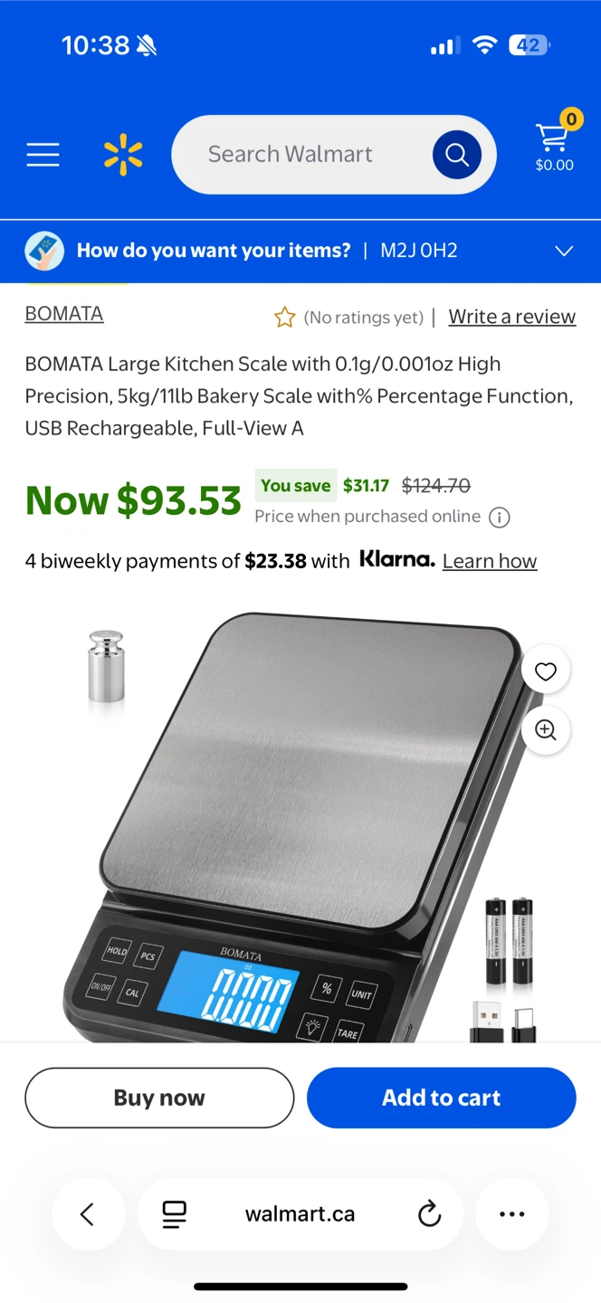 BOMATA Digital Kitchen Scale - photo 2