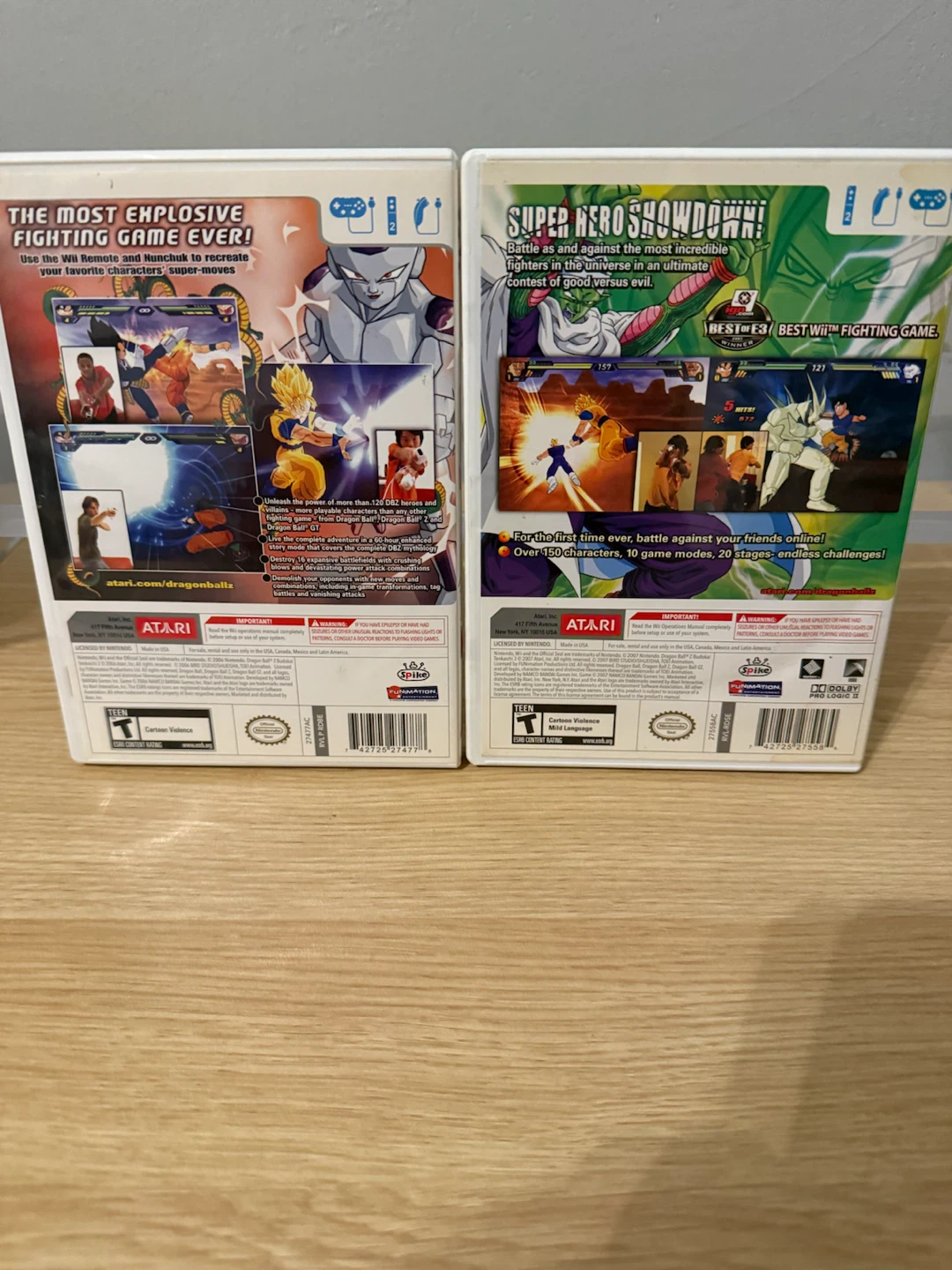 Dragon Ball Z Budokai Tenkaichi 2 and 3 for Nintendo Wii - photo 2