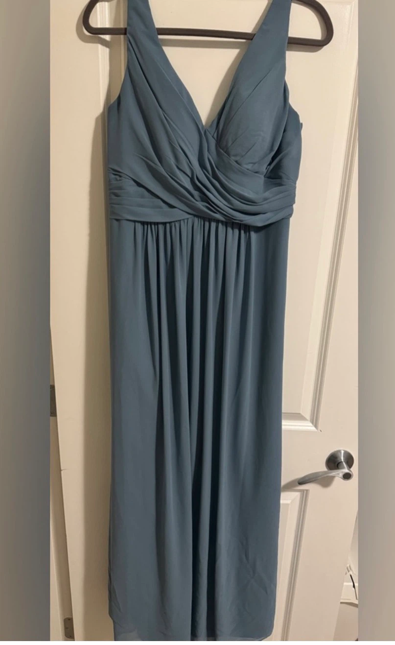 Bill Levkoff Blue Formal Dress Size 14 🏈