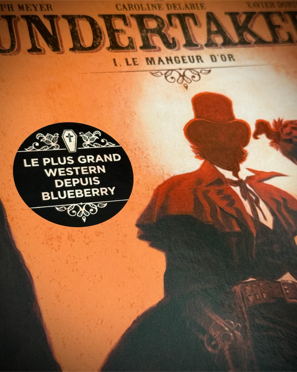 4 French Graphic Novels / Bandes Dessinées "Undertaker" (T1-T4) - photo 3