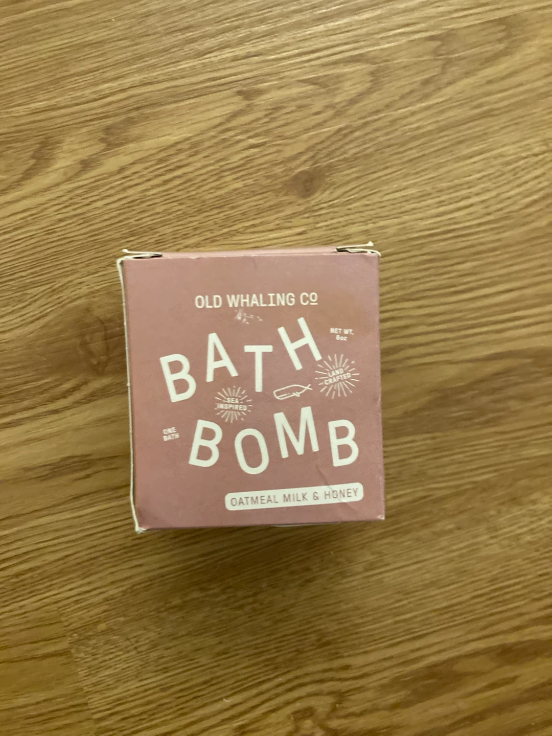 Old Whaling Co. Oatmeal Milk & Honey Bath Bomb🏈