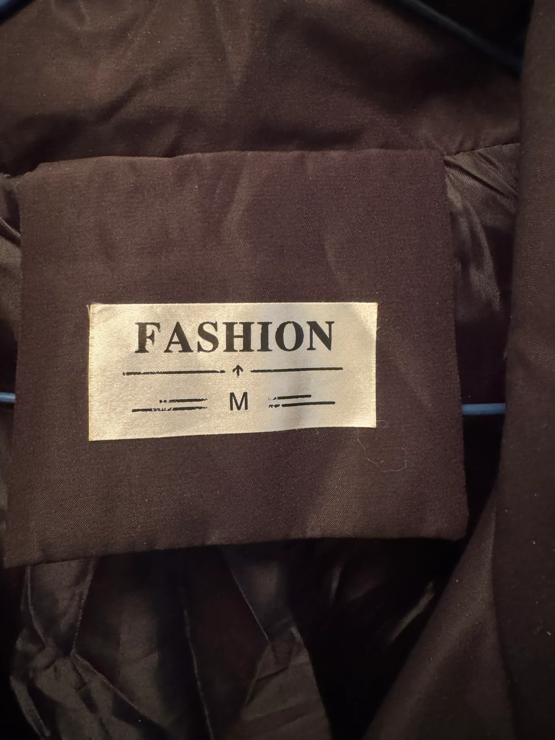 Black Fashion Puffer Jacket Size M - photo 3