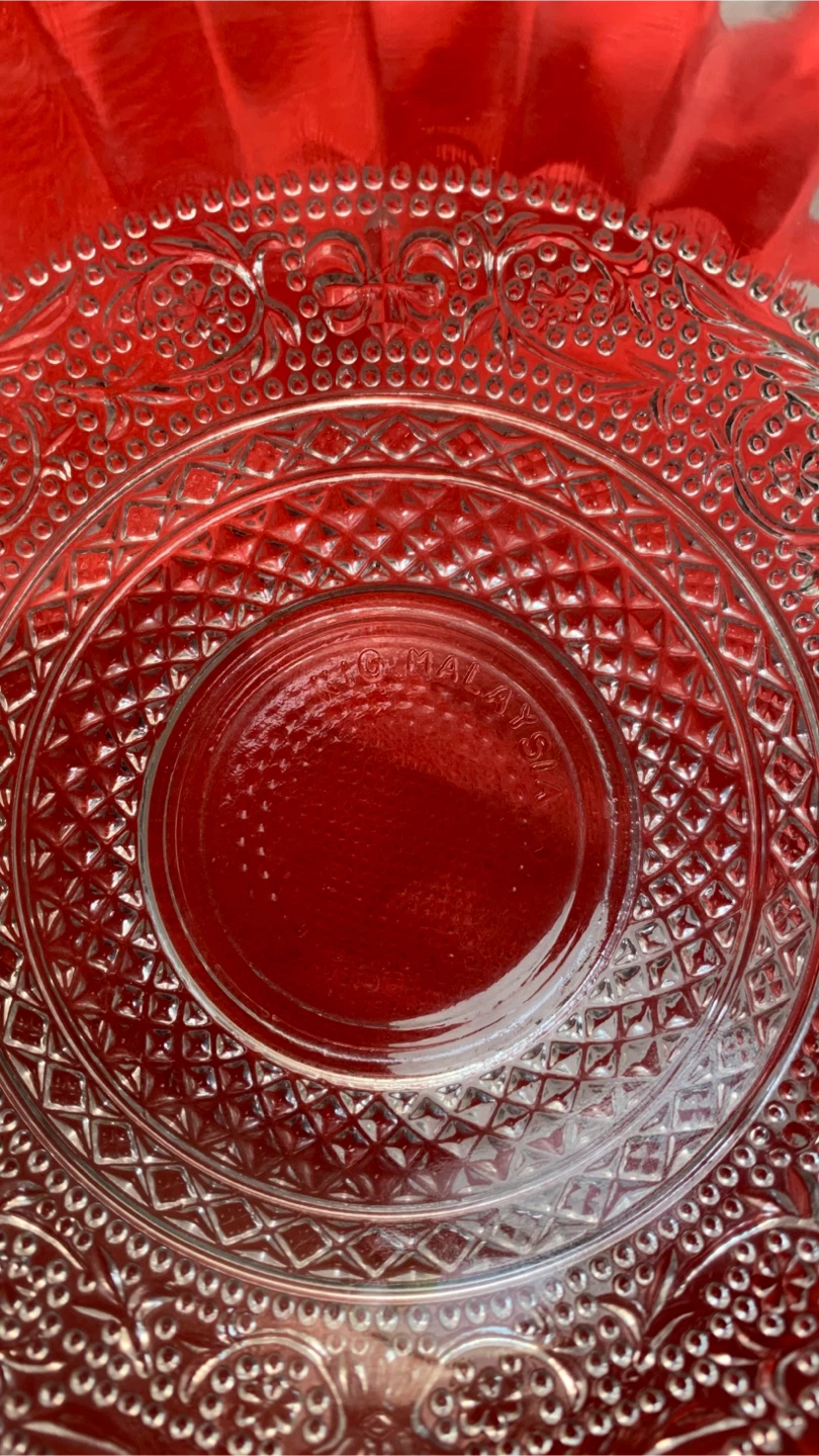 Beautiful Vintage Clear Glass Candy Dish with Lid 🏈 - photo 3