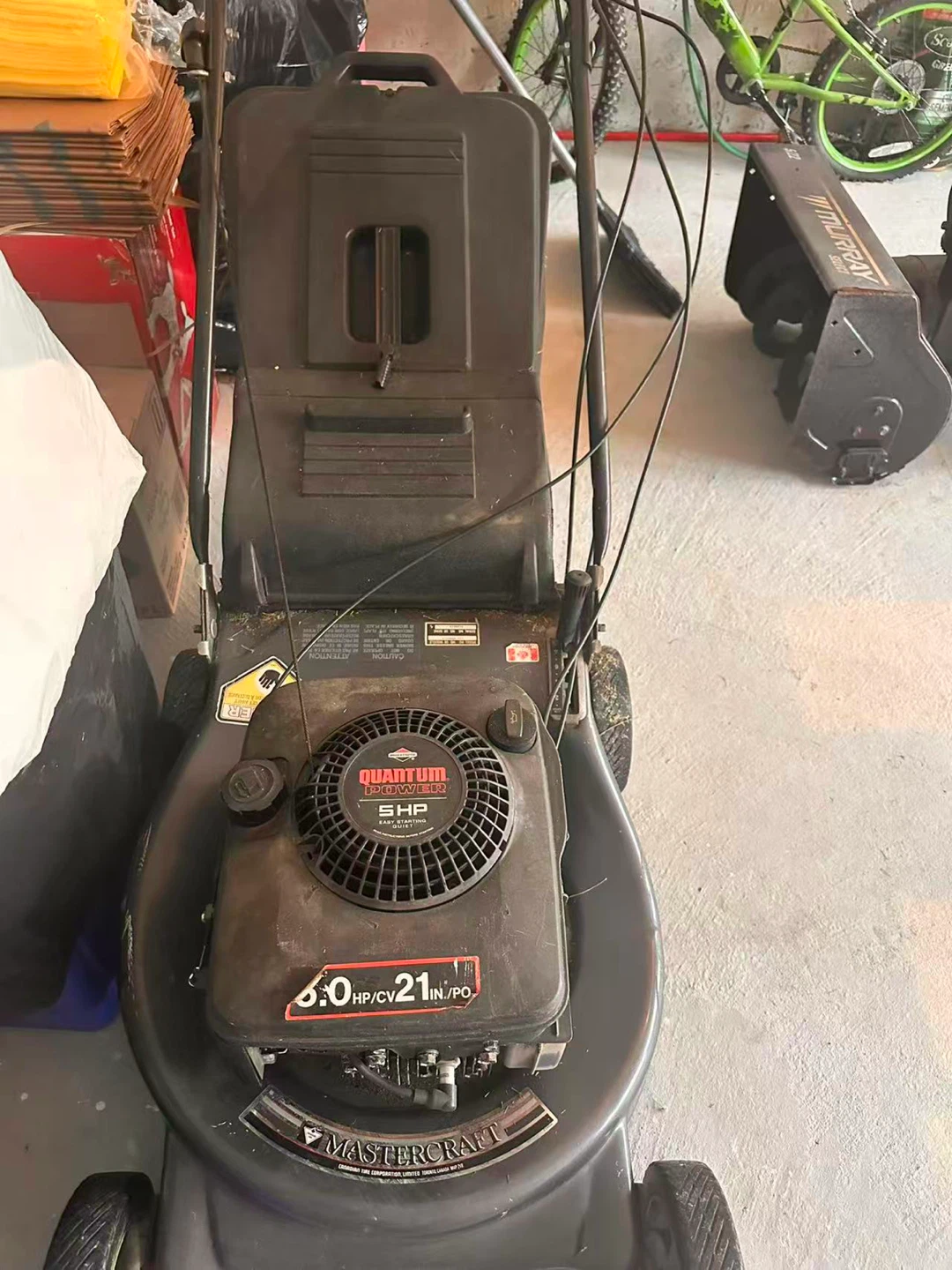Mastercraft 6.0 HP 21-inch Lawn Mower