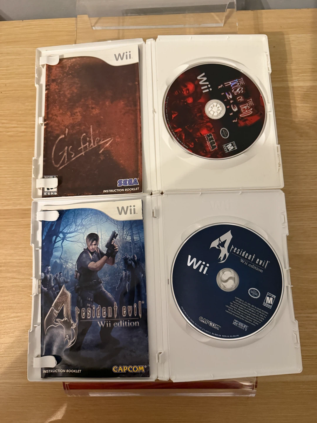 Resident Evil 4 & The House of the Dead 2 & 3 Wii Games - photo 3