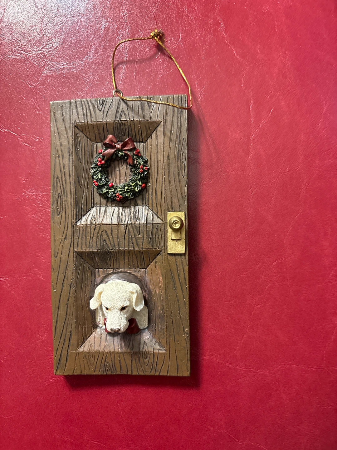 🏈 Labrador Dog Christmas Ornament