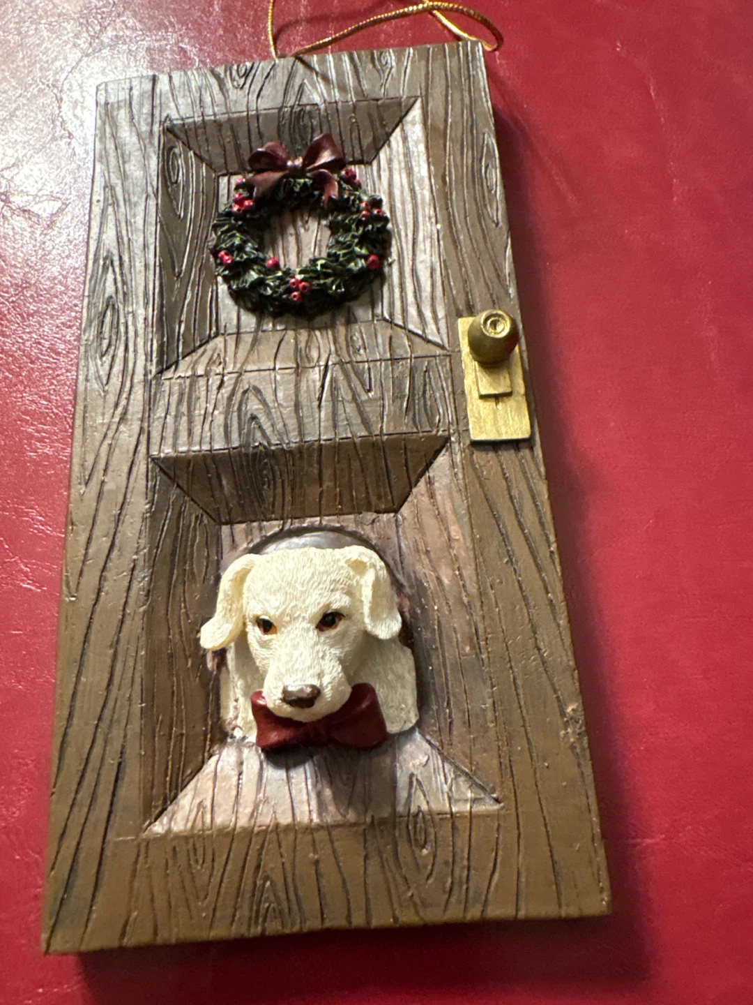 🏈 Labrador Dog Christmas Ornament - photo 2