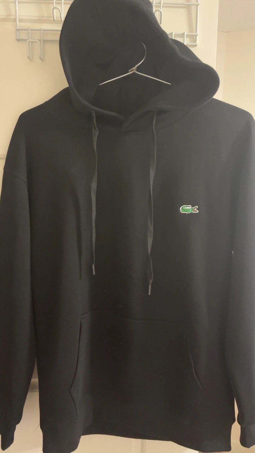 Lacoste Regular Fit Hoodie - Black
