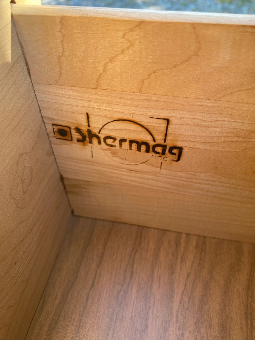 Vintage Shermag Solid Maple 3-Drawer Dresser (CAN DELIVER) - photo 2