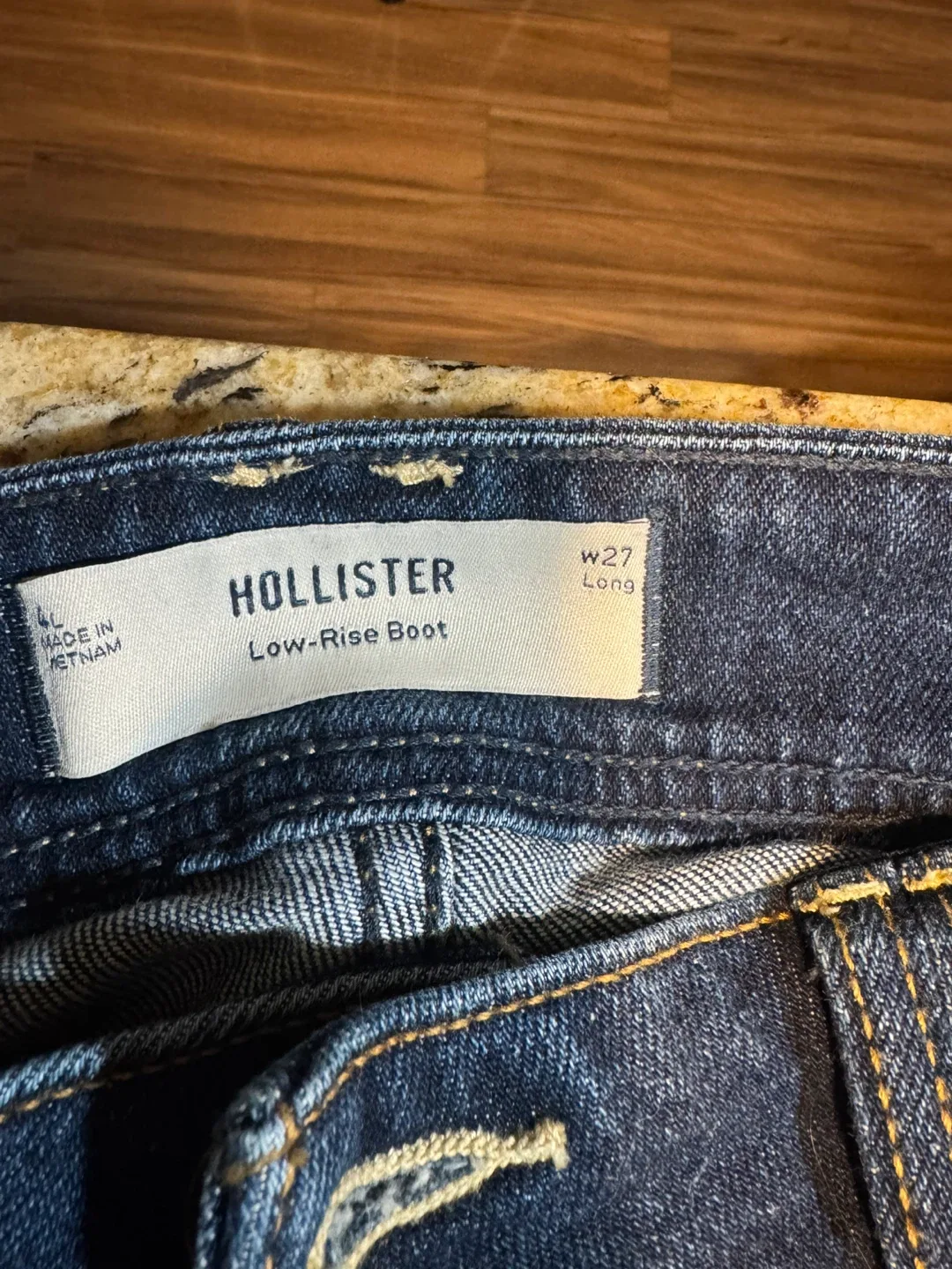 Hollister Low-Rise Bootcut Jeans W27 L - photo 5