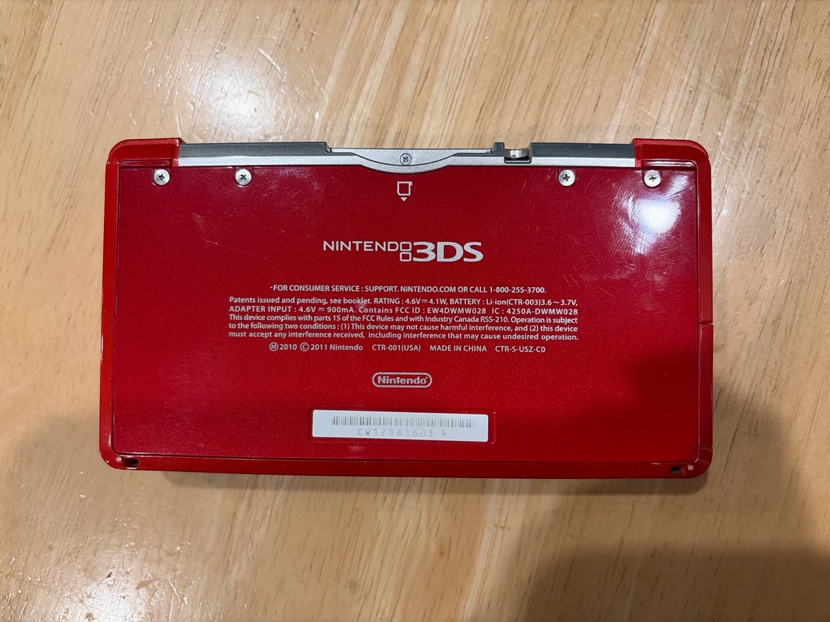 Nintendo 3DS (Red), Bundle - photo 3