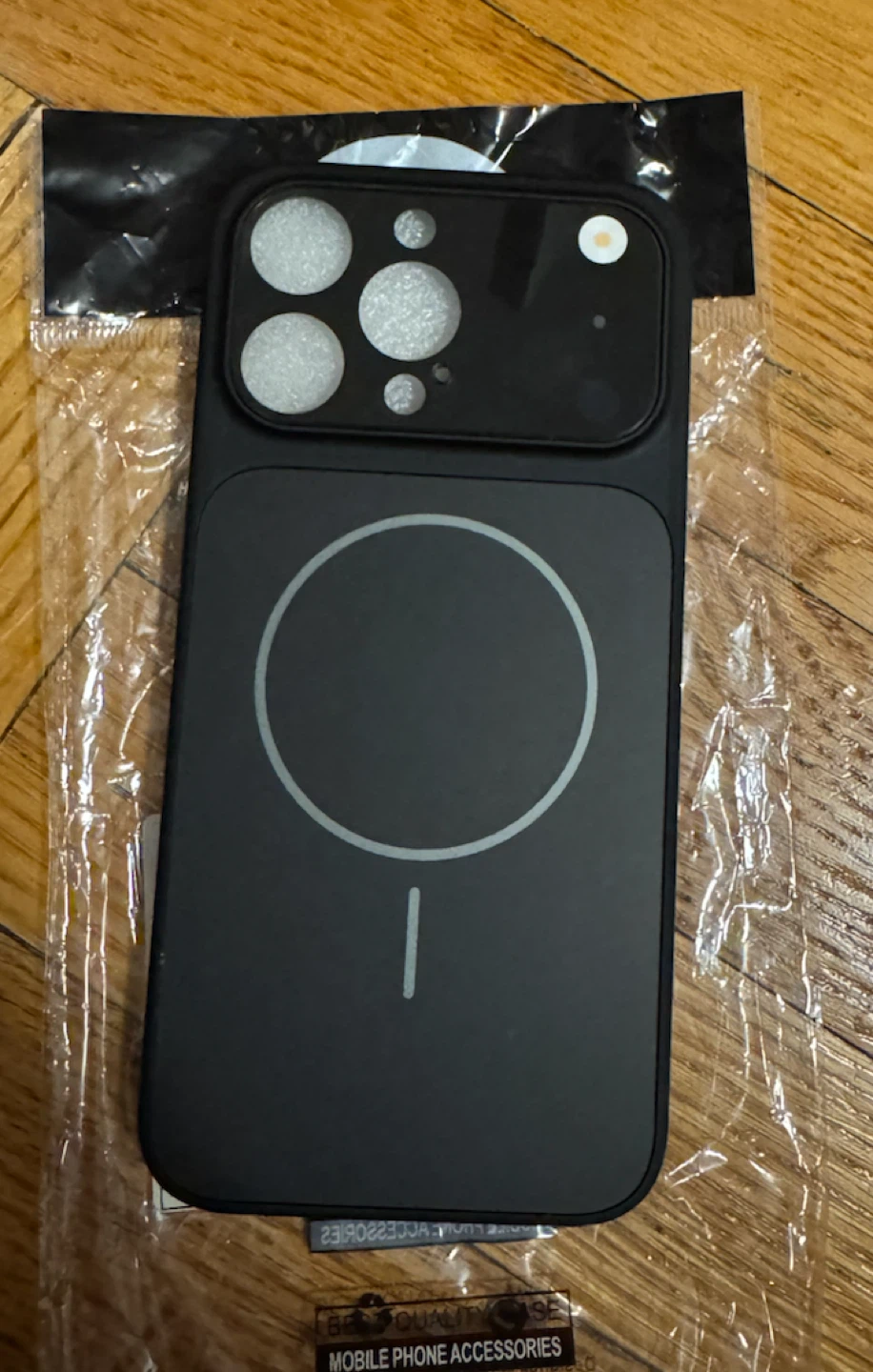 Black MagSafe Case for iPhone 15 Pro Max - photo 2