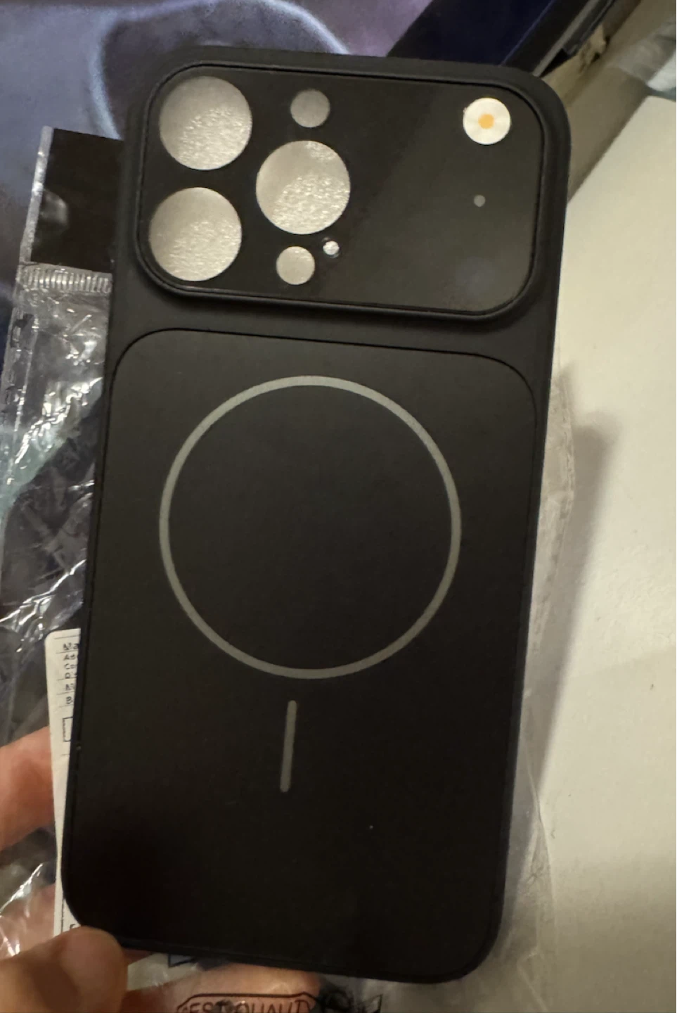 Black MagSafe Case for iPhone 15 Pro Max - photo 3