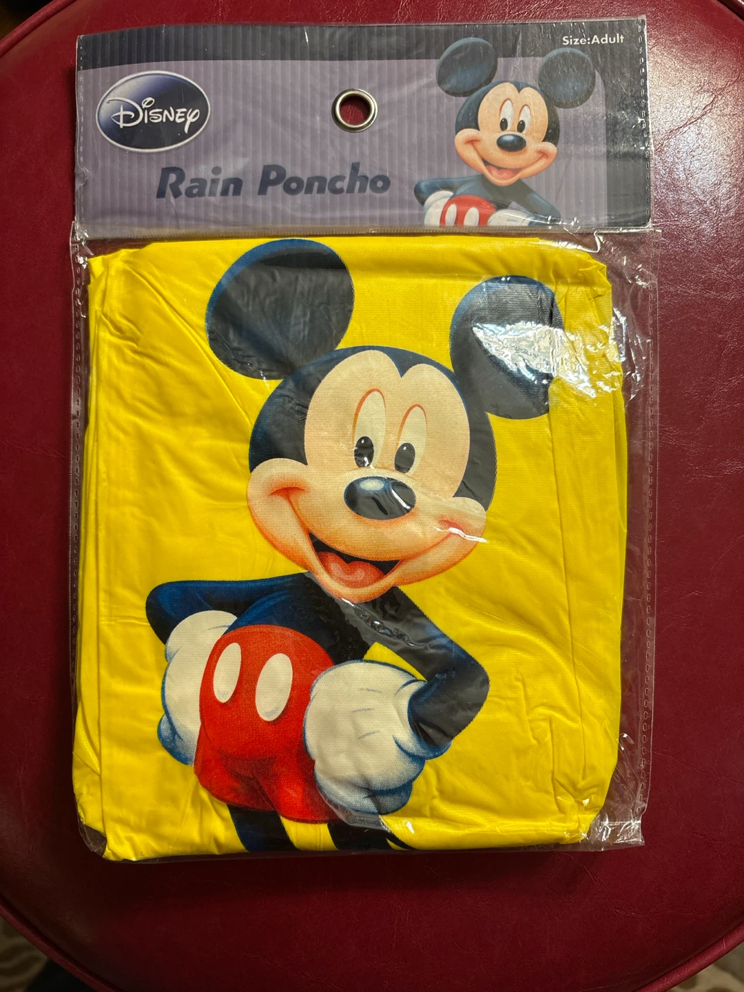 🏈 Disney Mickey Mouse Rain Poncho